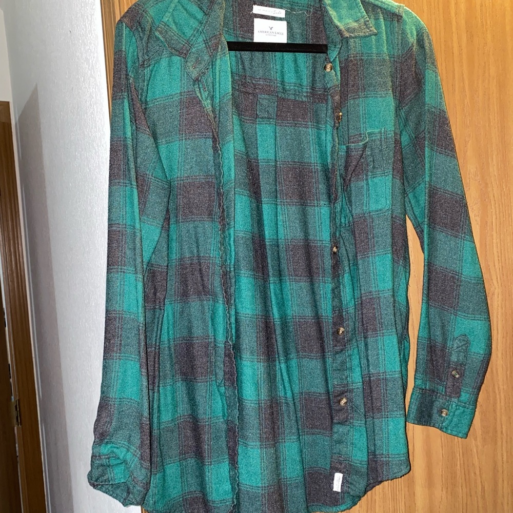 Green flannel